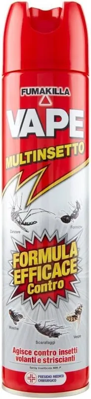 INSETTICIDA SPRAY MULTINSETTO KO2 VAPE 400ML Veilige Betaling