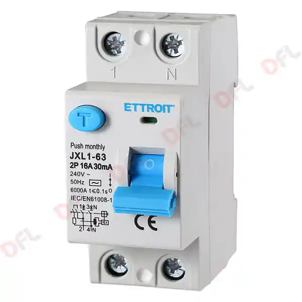 Beste Prijs INTERRUTTORE DIFFERENZIALE PURO 2P - 25A 30MA EX8070140