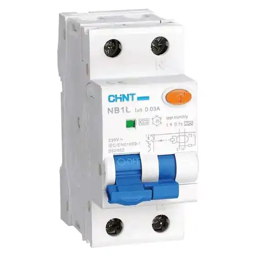 INTERRUTTORE MAGNETOTERMICO DIFFERENZIALE 1P+N - 20A Beperkte Voorraad