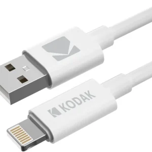 Goedkoop KODAK Cavo RICAR. SMARTPHONE USB-A A LIGHTNING 1 MT. Bianco