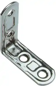 LASTRINA INOX ANG. 4 FORI ART.164IN MM.50X50 Betrouwbaar