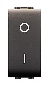 Bestseller LIFE ART.4009 INTERRUTTORE BIPOLARE NERO