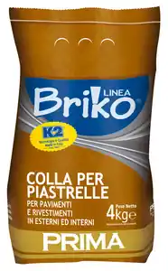 Merkproduct LINEA BRIKO COLLA PIASTRELLE EXTRA DA KG. 4