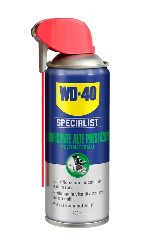 LUBRIFICANTE SPRAY PTFE ALTE PRESTAZIONI WD40 SPECIALIST 400ML Op = Op