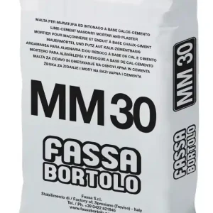 Alleen Vandaag MALTA CEMENTIZIA ‘MM30‘ KG.5 ‘FASSA BORTOLO‘