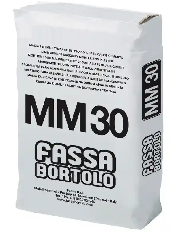 Alleen Vandaag MALTA CEMENTIZIA ‘MM30‘ KG.5 ‘FASSA BORTOLO‘