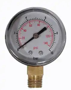Hoge Kwaliteit MANOMETRO RADIALE MM.50 1/4" PER AUTOCLAVE*