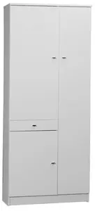 Beperkt Aanbod MOBILE BIANCO LACC. 3A+1C CM.77X34X183H 323TL