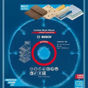 Shop Nu Mole da taglio Expert Carbide Multi Wheel (per Legno duro, Ø 115 mm, X-LOCK