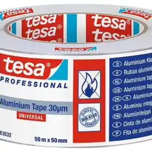 Weekendaanbieding NASTRO ADESIVO IN ALLUMINIO MM 50 X 25 MT ALTA TEMP. (-40°C E + 160°C)