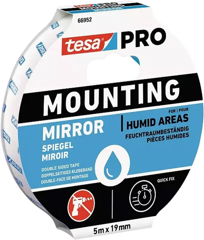 NASTRO BIADESIVO H 19 MTL 5 EXTRA TESA Hoge Kwaliteit