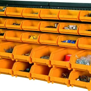 Beste Prijs Pannello L 646 x P 17 x H 385 mm + 18 contenitori art.101+12contenitori art.102