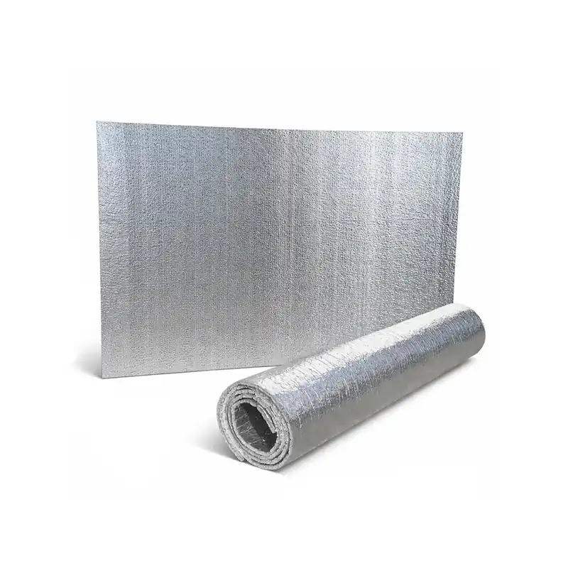 Alleen Vandaag Pannello termoriflettente per termosifoni e radiatori - Pannello isolante termico per interni - Film alluminizzato su entrambi i lati - 100x70cm - spessore 4mm