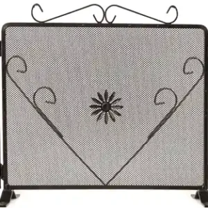 PARASCINTILLE FERRO BATTUTO "DECORO FIORE" 3ANTE 110X60CM (682.C) Speciale Aanbieding