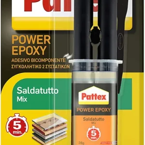 Weekendaanbieding PATTEX POWER EPOXY SALDATUTTO MIX SY 28g 2547183-2751315