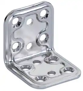 PIASTRA INOX ANGOL .ART.746 MM.40X40X40 -STA145 Hoge Kwaliteit