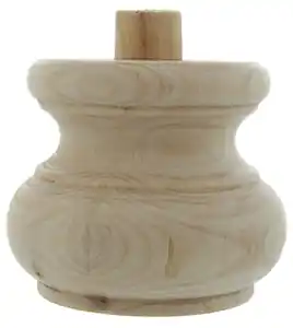 Laatste Versie PIEDE LEGNO GREZZO ART.53008 MM.95X75 (MET53008.10000.00)