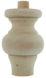 Premium PIEDE LEGNO GREZZO ART.53009 MM.78X115