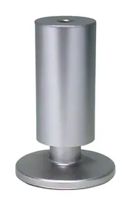 PIEDINO IN ABS CM.12 ALLUMINIO P1807 Dagaanbieding