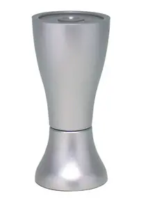 PIEDINO IN ABS REGOL. CM.9 ALLUMINIO P0224 Dagaanbieding