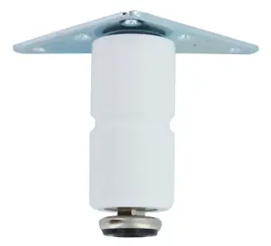 PIEDINO LEGNO COMPL.X MOB.CM.10 BIANCO* Flitsaanbieding