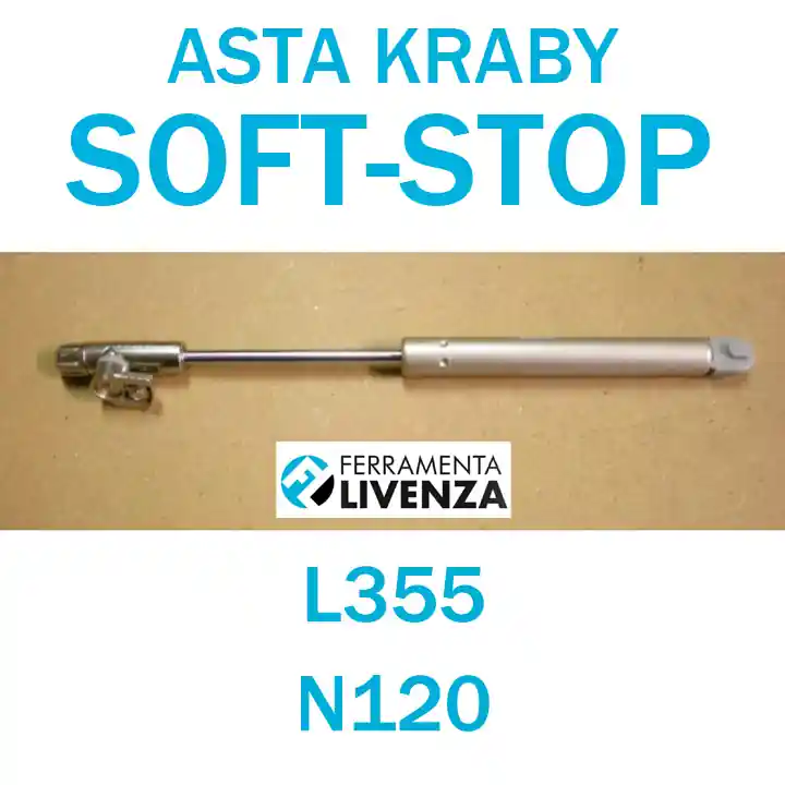 Gereduceerde Prijs PISTONE A GAS PER PENSILI MOLLA ASTA KRABY SOFT STOP LIVENZA - L355 N120 CER314