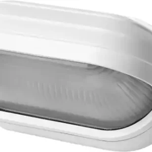 Snelle Levering PLAFONIERA GIARDINO "PALPEBRA OVALE MINI" BIANCA PAPILLON - CF. SCATOLA EX50147