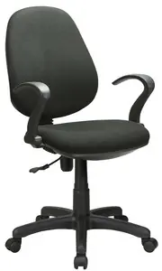 POLTRONA A GAS C/BRACCIOLI ‘OFFICE‘ NERA Merkproduct