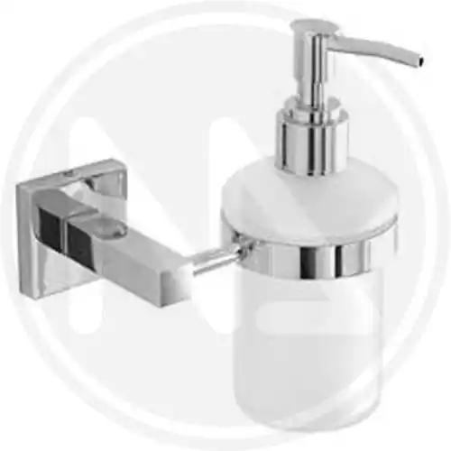 PORTA DISPENSER PER BAGNO CROMATO SERIE "ROCK" Bestel Nu