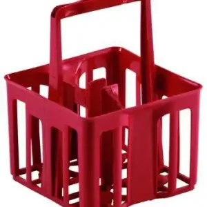 PORTABOTTIGLIONI PLASTICA QUATTRO POSTI 2 LT. MOBIL Express Levering
