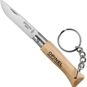 Shop Nu PORTACHIAVE COLTELLO OPINEL INOX/FAGGIO N. 4 MM. 50