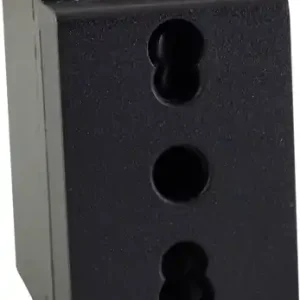 PRESA SICUREZZA BIPASSO LIVING "STANDARD" MAURER 2P+T10/16A GRIGIO Beperkte Voorraad