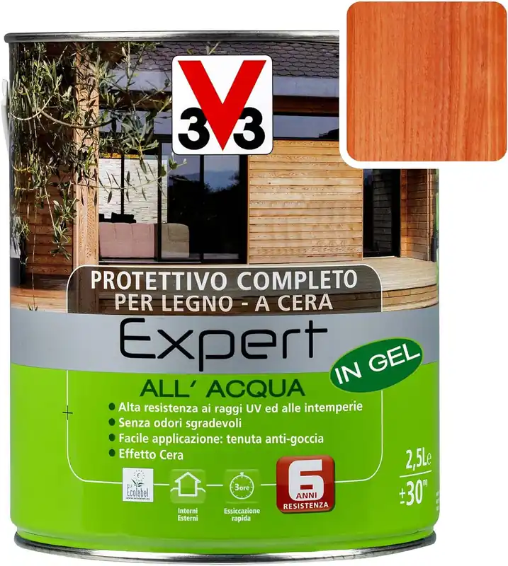 PROT. COMP.PER LEGNO - ALL‘ACQUA - LINEA EXPERT CILIEGIO LT.2,5 Flitsaanbieding