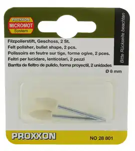 Beste Prijs PROXXON 28801 "FIG.19"FELTRI CONICI (2 PZ)