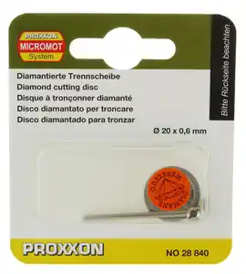 Must-Have PROXXON 28840 "FIG.25" DISCO DIAMANTATO MM.20