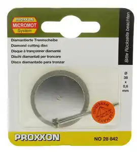 PROXXON 28842 "FIG.25" DISCO DIAMANTATO MM.38 Hoge Kwaliteit