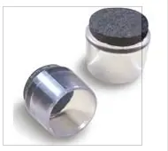 PUNTALI IN PVC TRASPARENTE C/FELTRO Ø20 MM - CF. BLISTER 4 PZ Favoriet