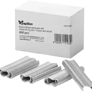 PUNTI IN CF 600PZ PER PINZA PER RETI (51029) PAPILLON Op = Op