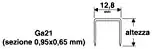 Op = Op PUNTI X PUNTATRIC. 10MM/12,8/1000PZ. DB