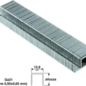 PUNTI X PUNTATRIC. 6MMX12,8 1000PZ. Op = Op
