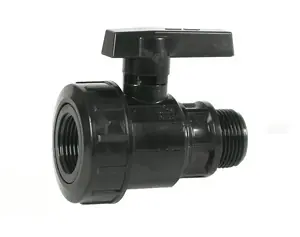Gereduceerde Prijs RACC.NYLON-VALVOLA A SFERA MF 1"*
