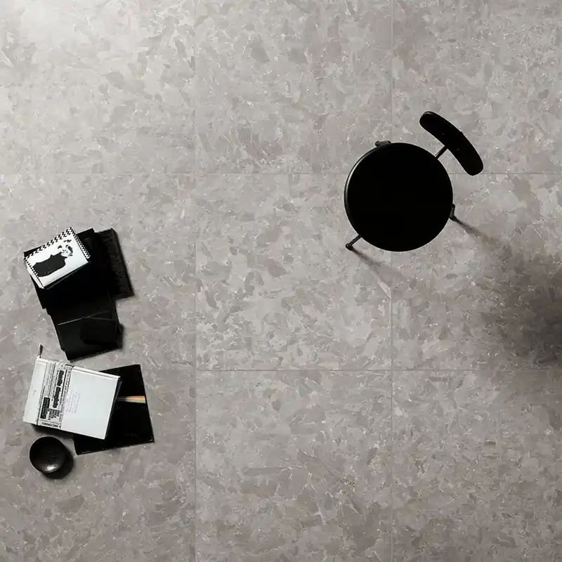 Lage Kosten Solo Grey - Gres Effetto Pietra Africana 80x80