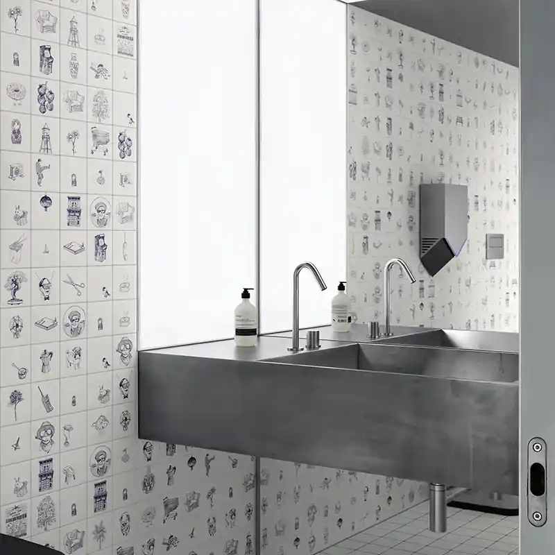 Stories Eddie Matte - Gres Decorato a Motivi Stilizzati 10x10 Betaalbaar