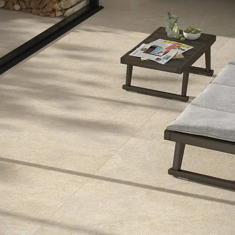 Gereduceerde Prijs Dolomia Beige Antiscivolo R11 - Gres Effetto Pietra Per Esterni 60x120 Rettificato