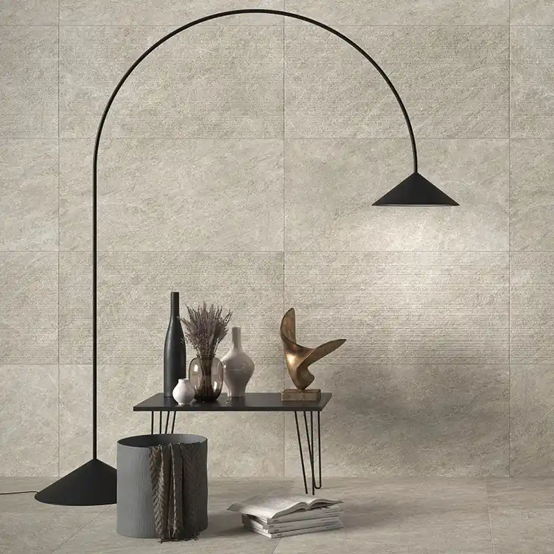 Dolomia Groove Grey - Gres Effetto Pietra Rigata 60x120 Rettificato Veilige Betaling