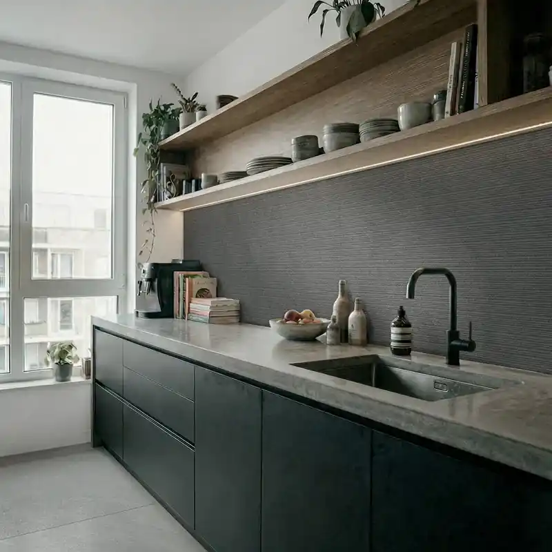 ArkiStone Carbone Strutturato - Gres Effetto Pietra Rigata 60x120 Rettificato Shop Nu