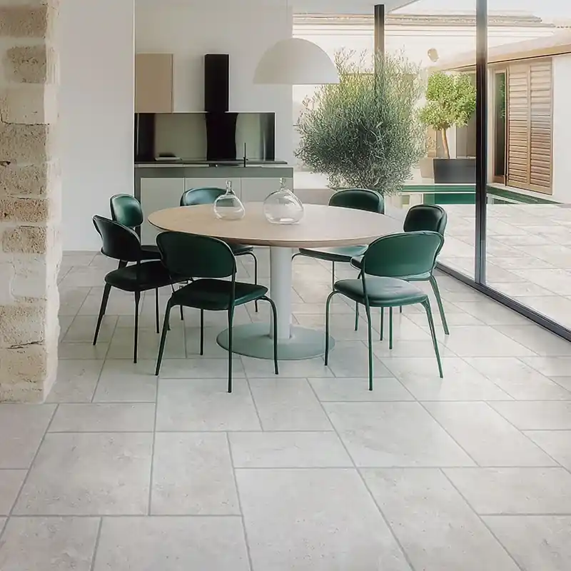 Colosseum Ivory - Gres Effetto Pietra Anticata 60x60 Fabrieksprijs
