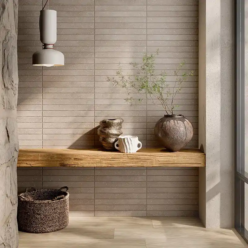 Must-Have Mixture Beige - Gres Effetto Mattoncino e Graniglia 5x45