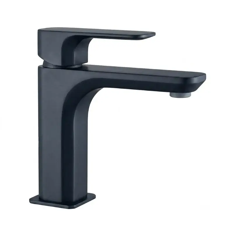 Actieprijs Minerva - Miscelatore per lavabo Senza Scarico Nero Opaco