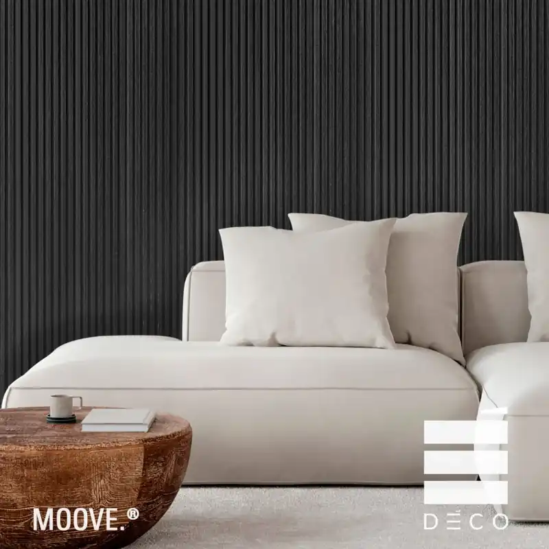 Moove Urban Classic di Deco - Tower Charcoal - Rivestimenti e Boiserie in legno e tecnopolimeri Uitverkoop